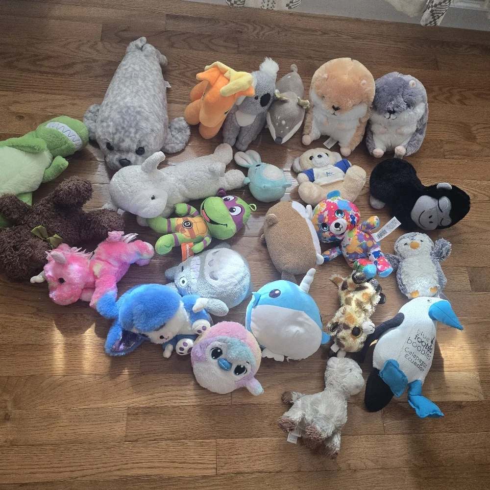 Assorted Plush Toy Collection